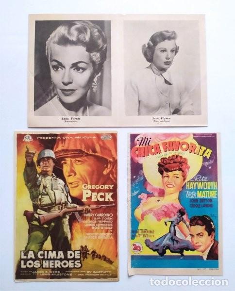 Cine: La cima de los h&eacute;roes. Mi chica favorita. Dos actrices de Hollywood: Lana Turner y June Allyson