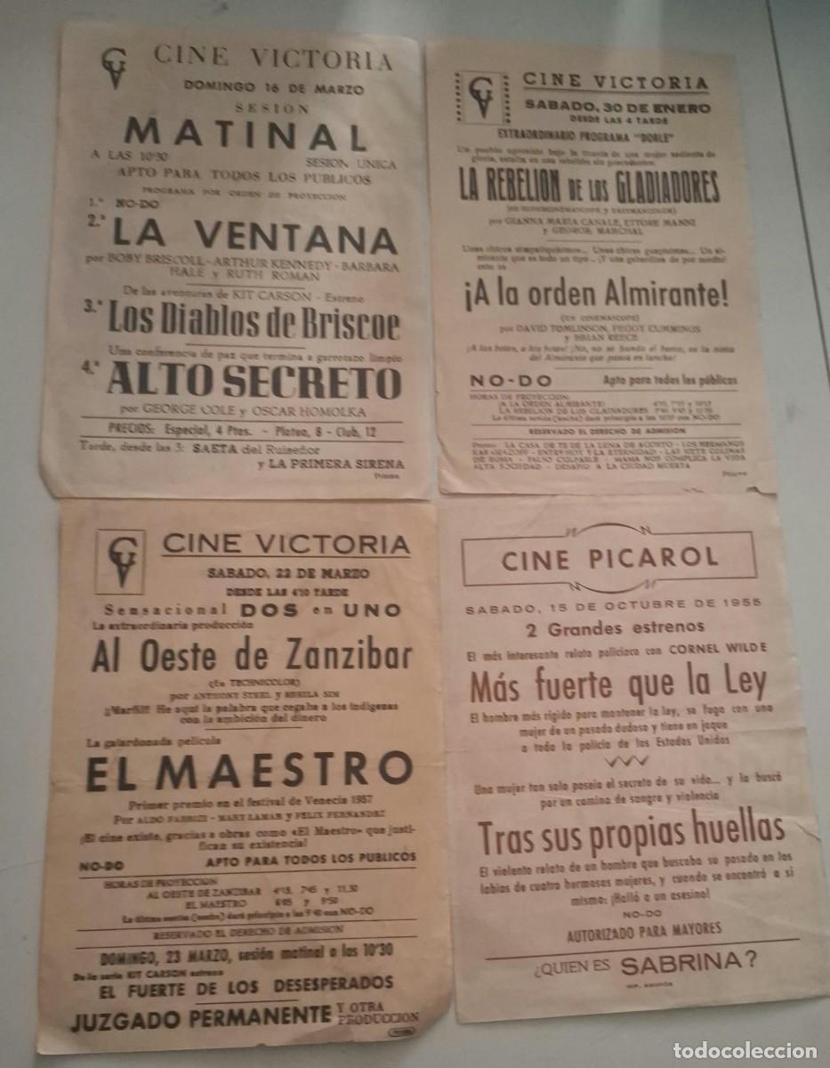 Cine: VARIOS - PROGRAMA DE CINE - Foto 2