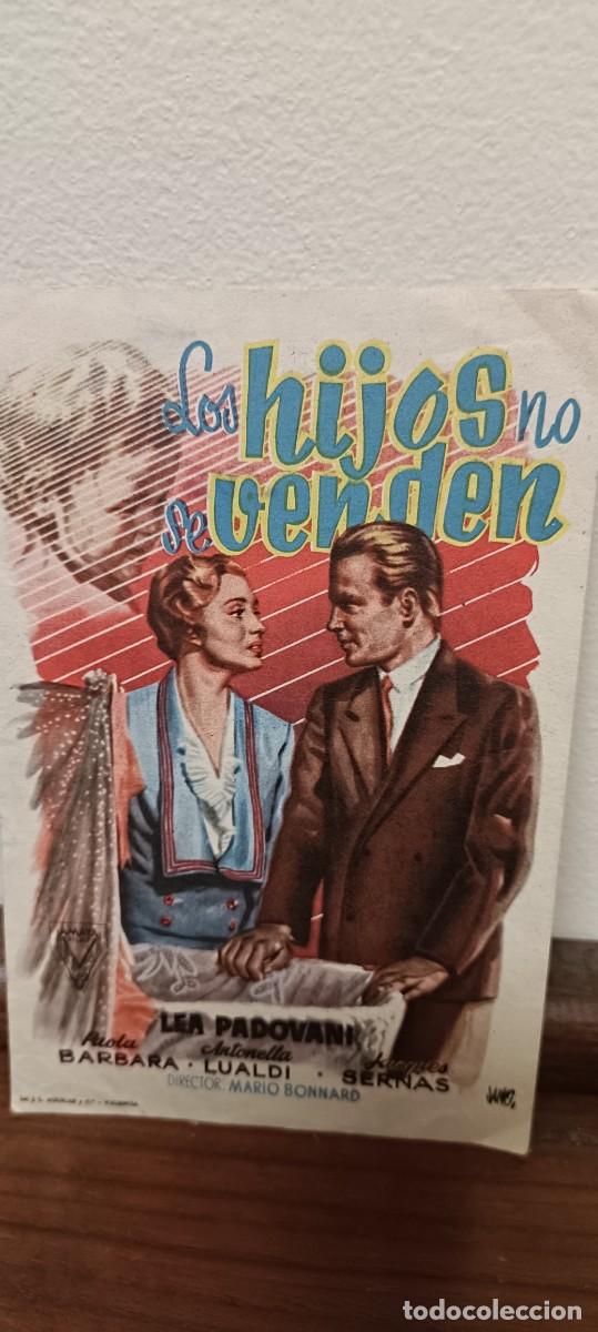 Kino: Los hijos no se venden.Folleto de mano