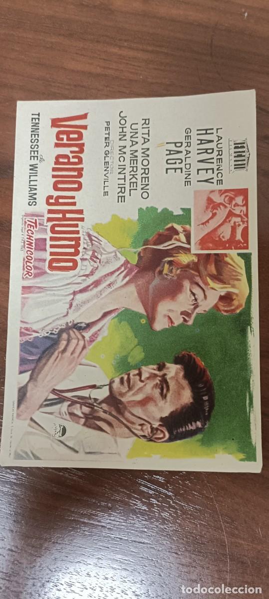 Kino: Verano y humo.Folleto de mano