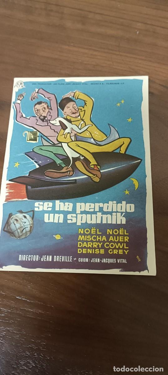 Kino: Se ha perdido un sputnik.Folleto de mano