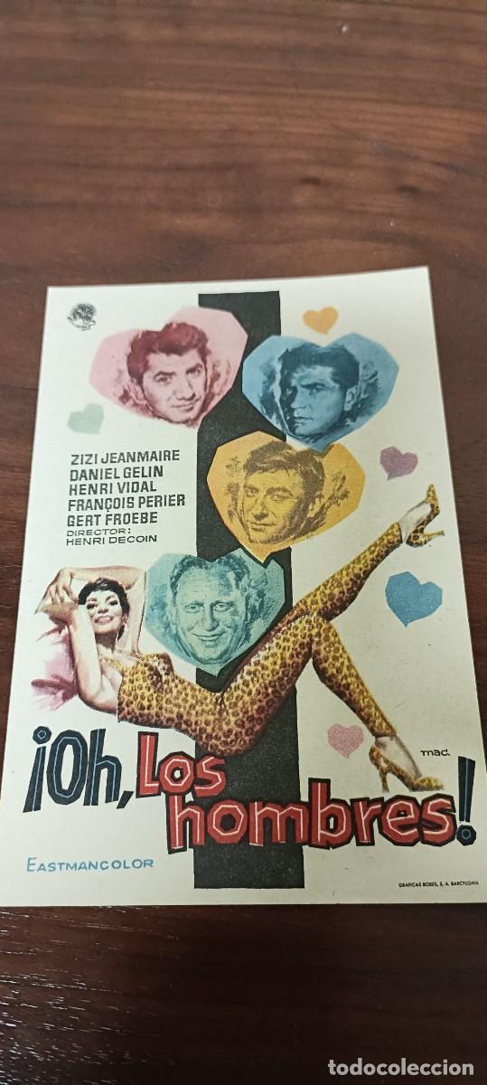 Kino: Oh,los hombres!.Folleto de mano