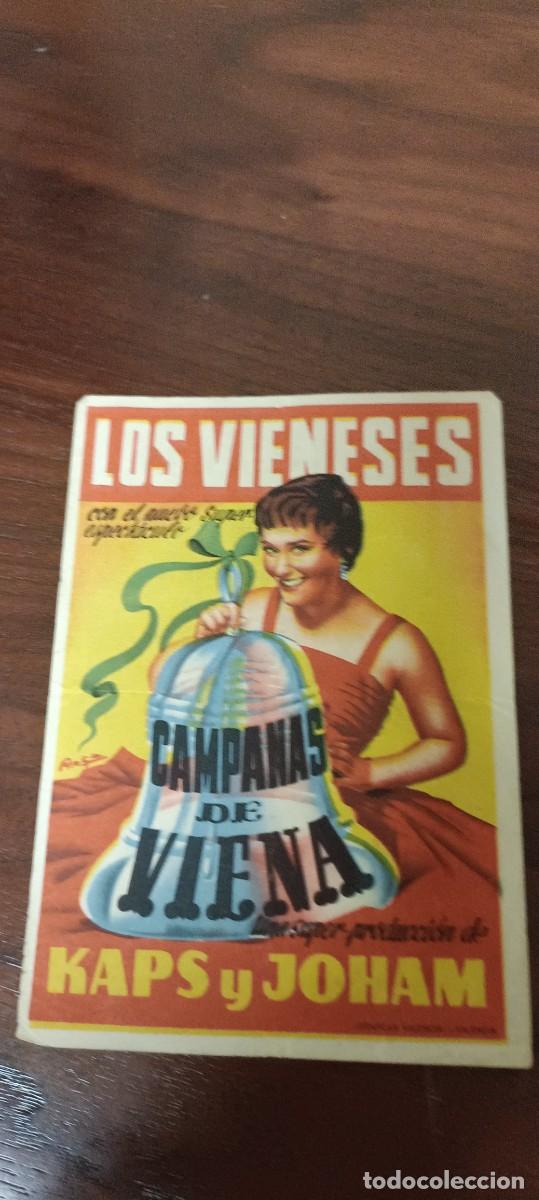 Cine: Campanas de Viena Folleto de mano - Foto 1
