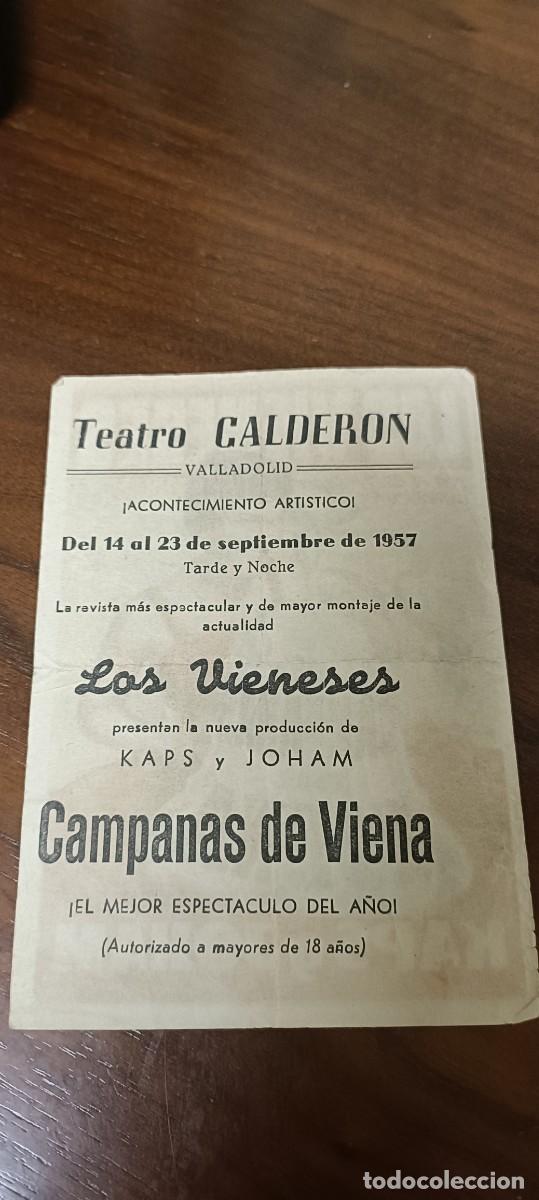 Cine: Campanas de Viena Folleto de mano - Foto 2