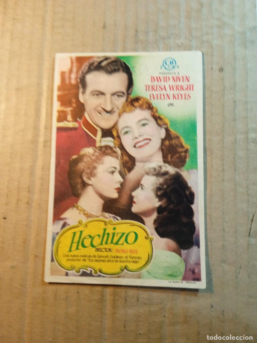 Foglietti di film di film antichi di cinema: FOLLETO DE MANO CON PUBLICIDAD HECHIZO