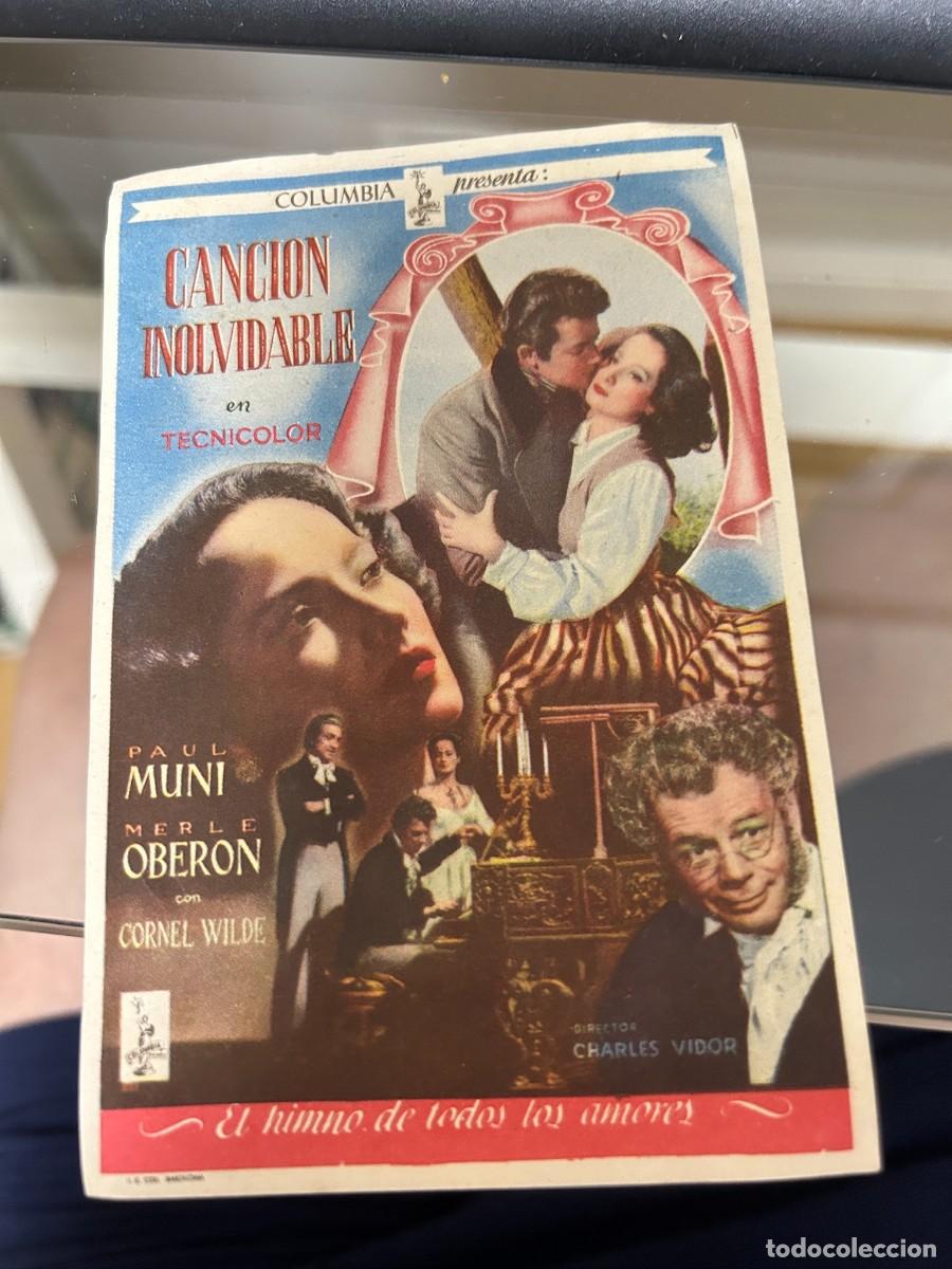 Cine: &ordm;257 cancion inolvidable sin publicidad buen estado