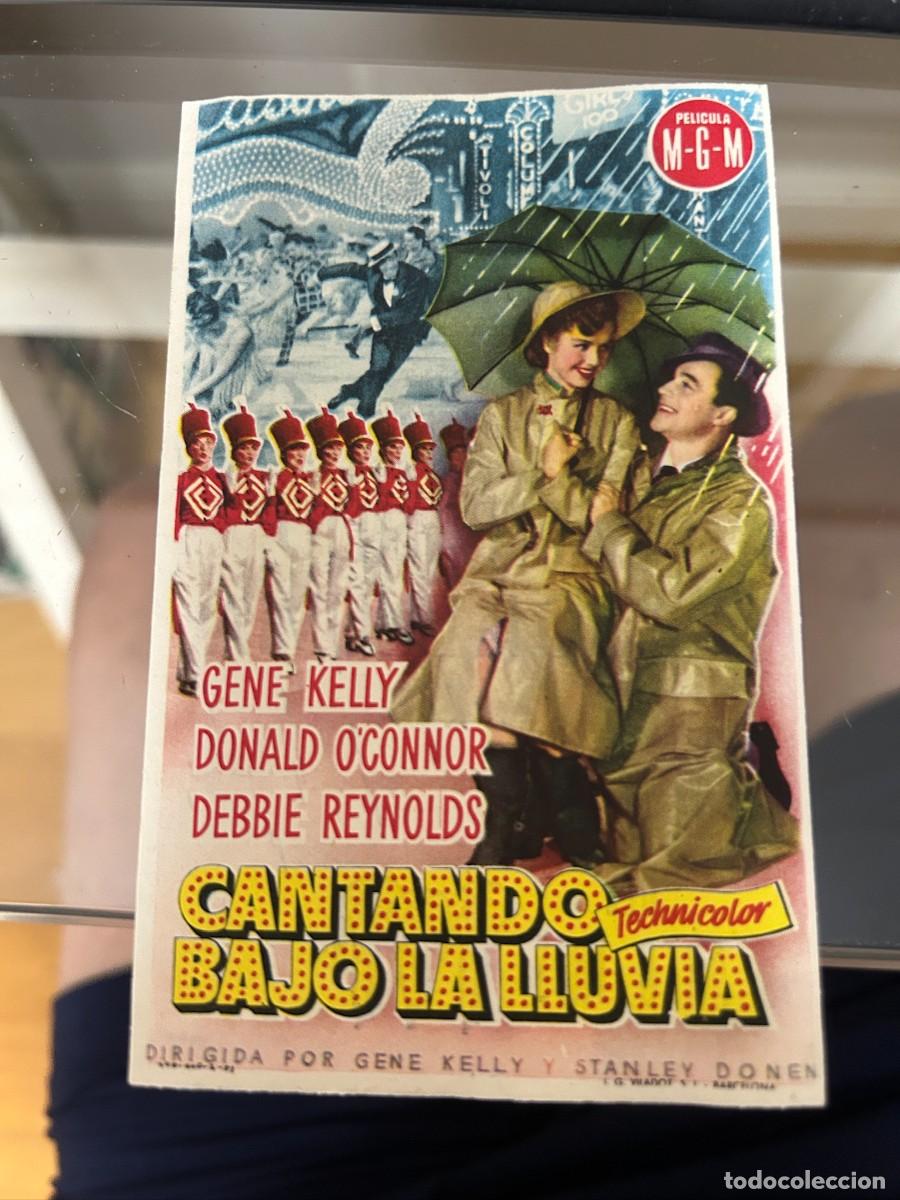 Cine: &ordm;261 cantando bajo la lluvia cine monterrosa reus con publicidad buen estado
