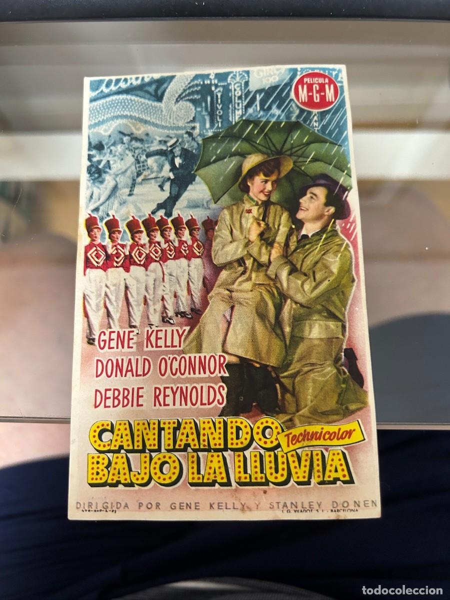 Cine: &ordm;262 cantando bajo la lluvia cine monterrosa reus con publicidad buen estado