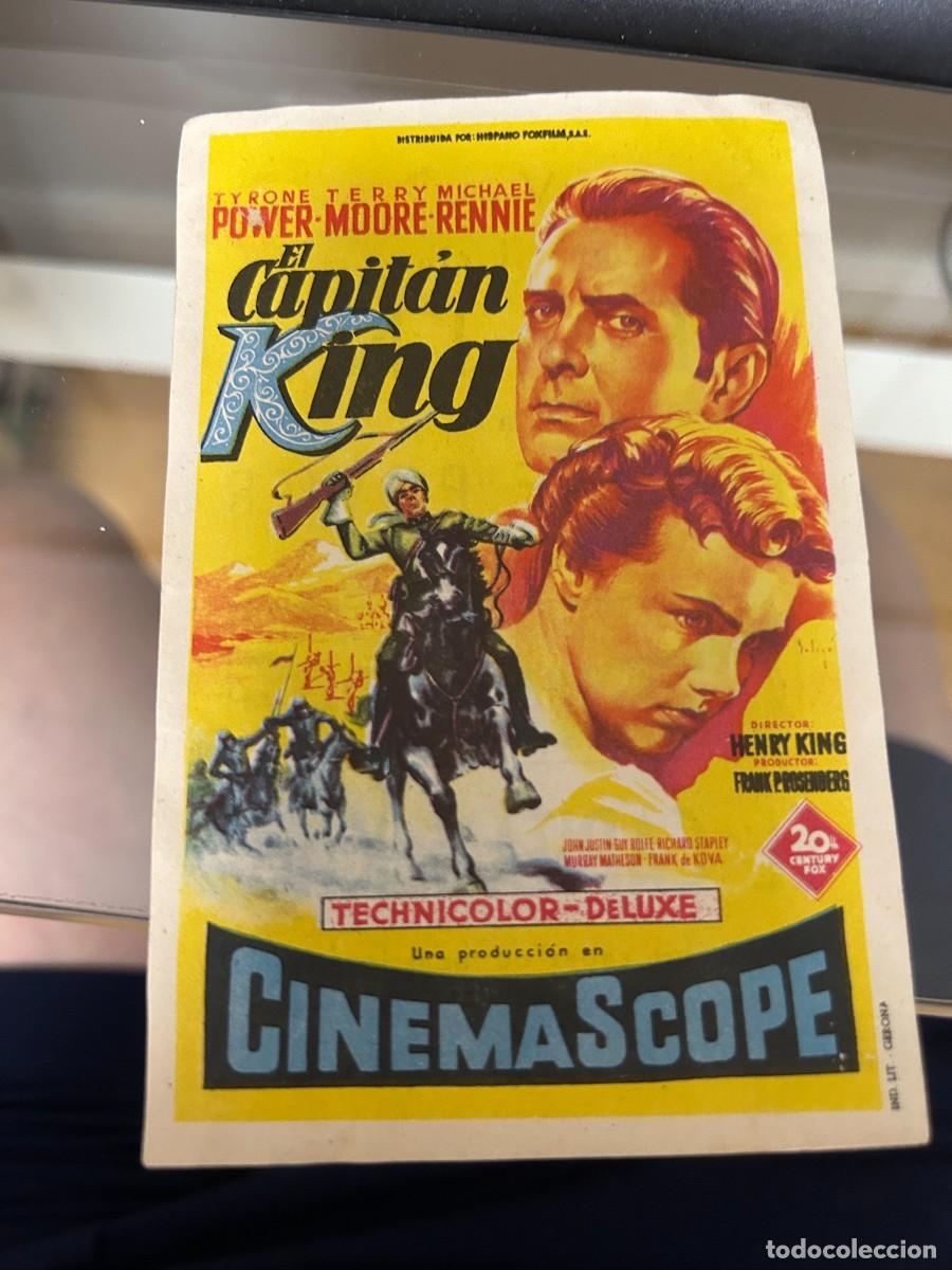 Cine: &ordm;275 el capitan king cine femina gerona con publicidad buen estado