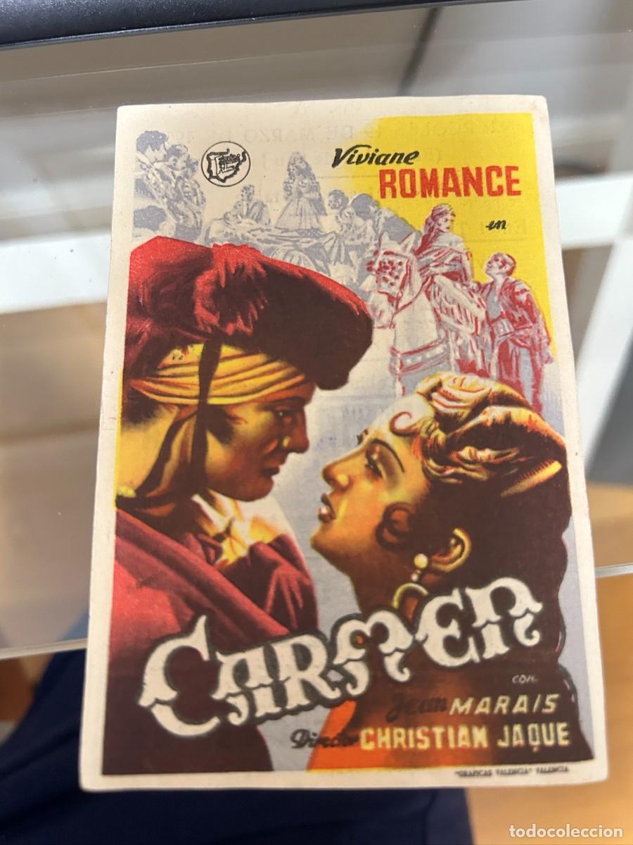 Cine: &ordm;290 carmen teatro circo de orihuela con publicidad como se ve