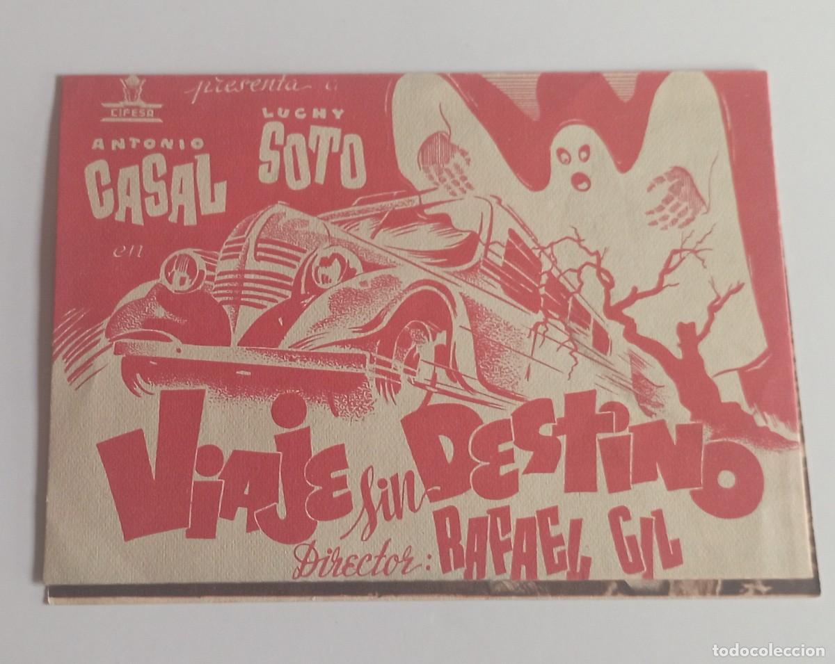 Kino: Programa de mano Viaje sin destino
