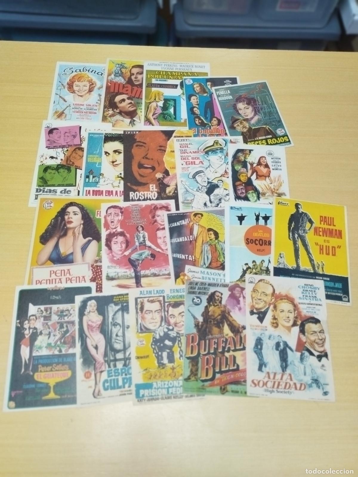 Foglietti di film di film antichi di cinema: BZB C-2 CONUJNTO DE 100 PROGRAMAS DE CINE. TODOS DISTINTOS. VER FOTOS Y DESCRIPCION COMPLETA