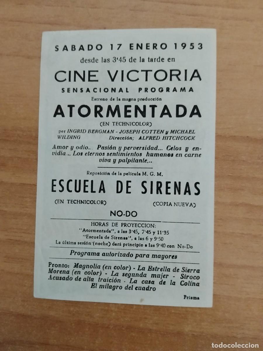 Cine: ROSA-PROGRAMA DE CINE --ATORMENTADA ct - Foto 2