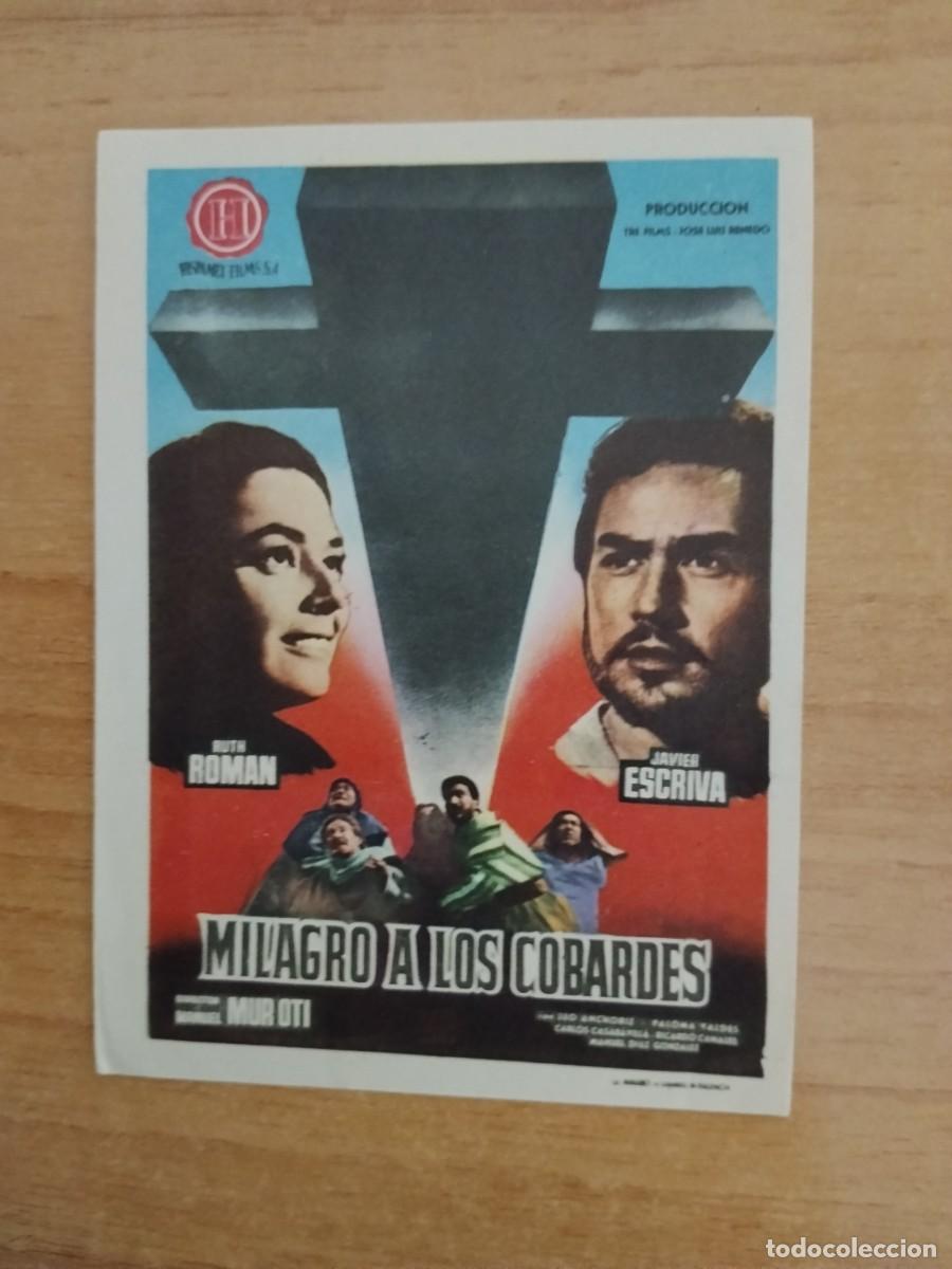 Cine: ROSA-PROGRAMA DE CINE --MILAGRO A LOS COBARDES
