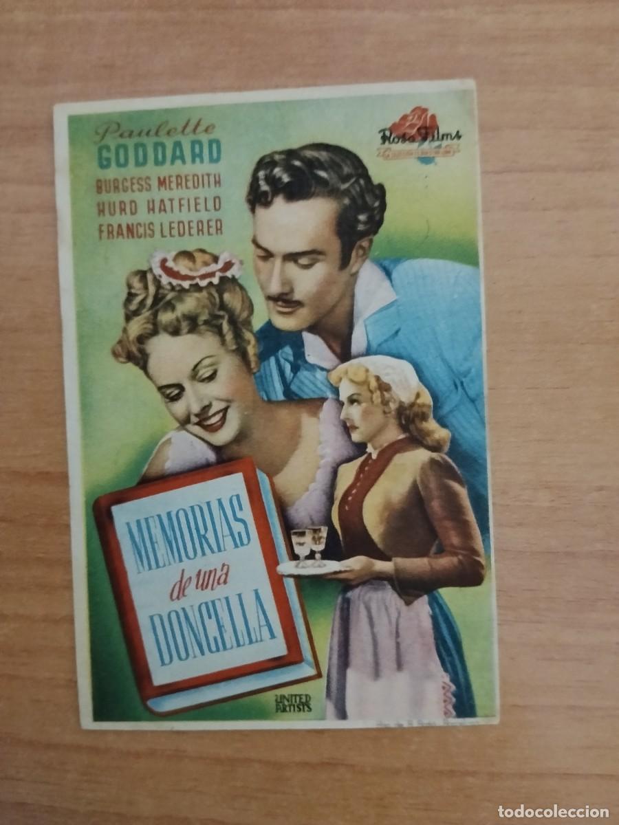 Cine: ROSA-PROGRAMA DE CINE --MEMORIAS DE UNA DONCELLA ct