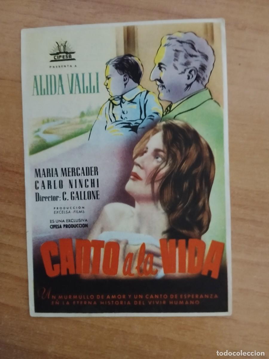 Cine: ROSA-PROGRAMA DE CINE --CANTO A LA VIDA ct