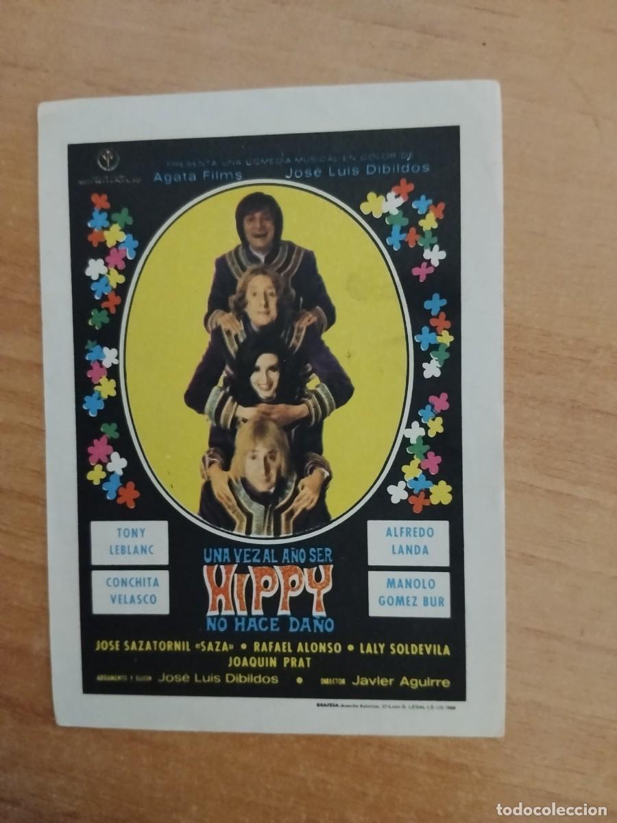 Cine: ROSA-PROGRAMA DE CINE --UNA VEZ AL A&Ntilde;O SER HIPPY NO HACE DA&Ntilde;O
