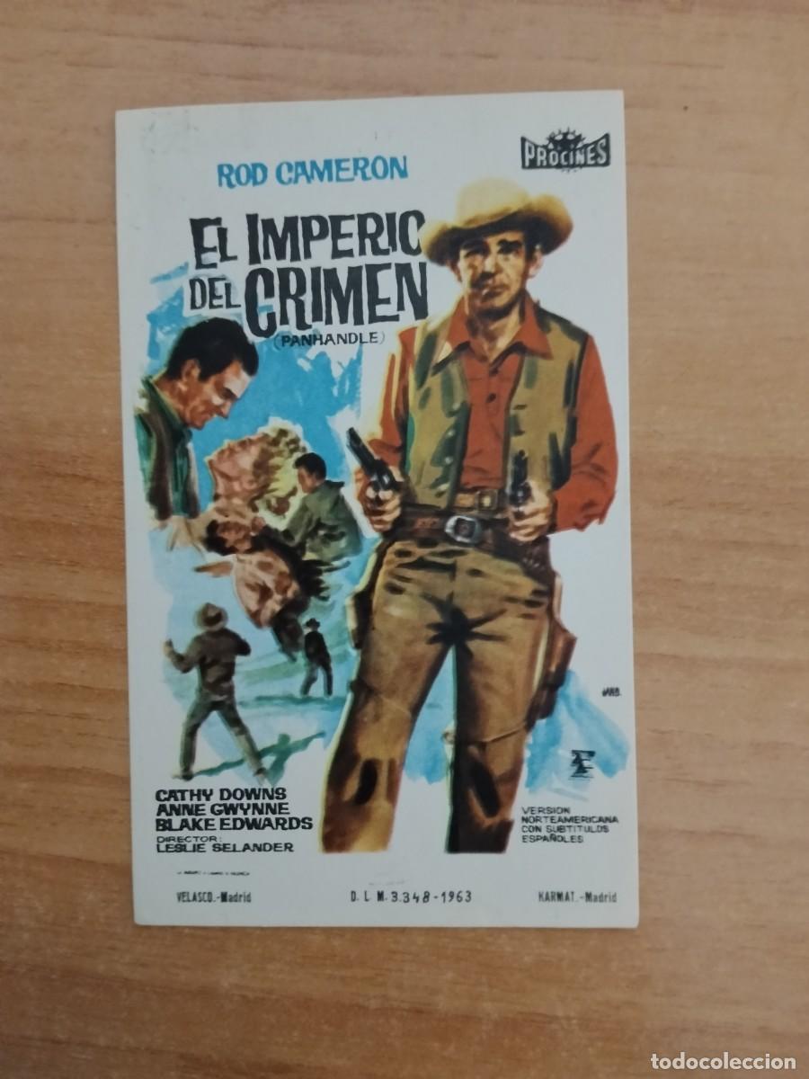 Cine: ROSA-PROGRAMA DE CINE --EL IMPERIO DEL CRIMEN