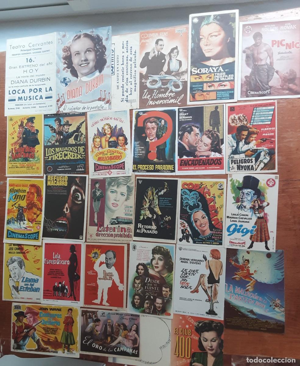 Cine: Lote de 100 programas de cine originales, varios dobles - Foto 4