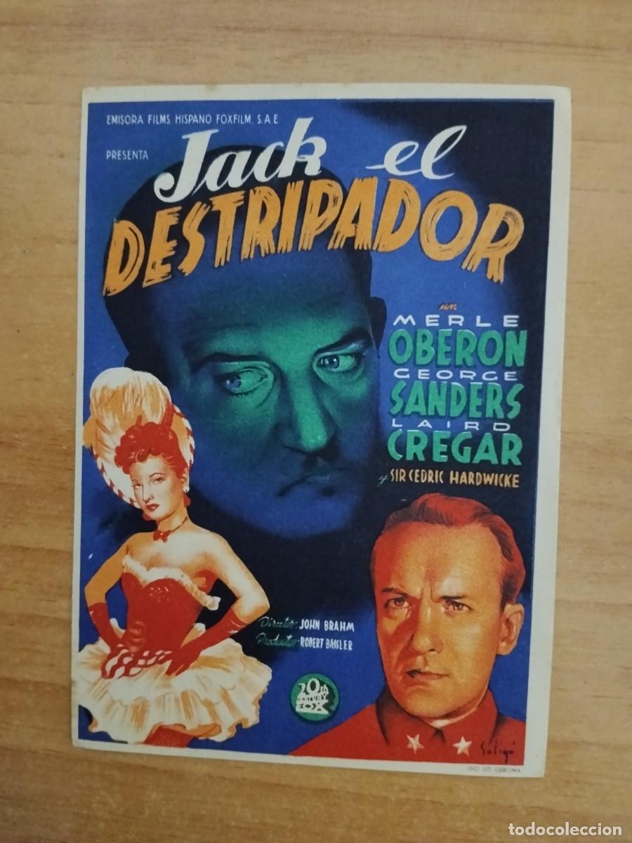 Cine: ROSA-PROGRAMA DE CINE --JACK EL DESTRIPADOR