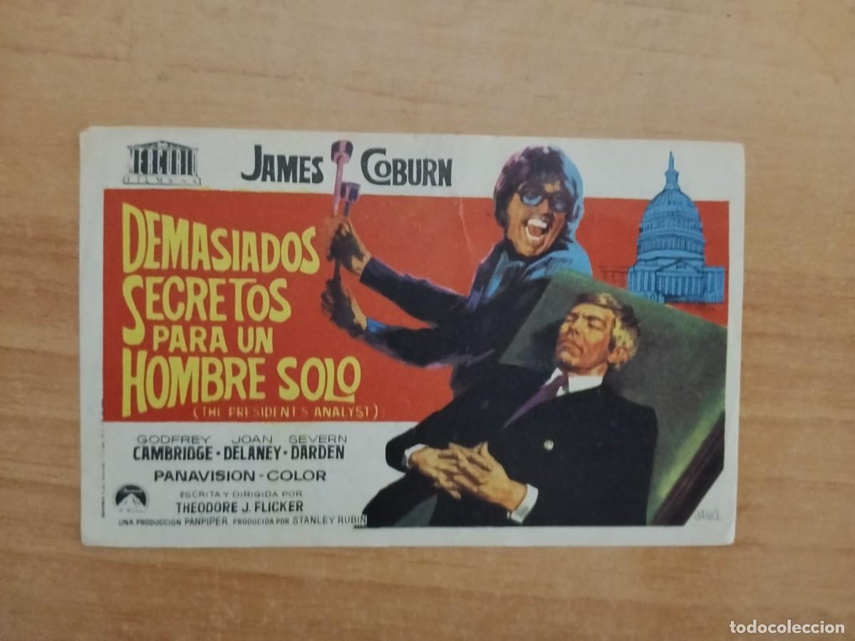 Cine: ROSA-PROGRAMA DE CINE --DEMASIADOS SECRETOS PARA UN HOMBRE SOLO