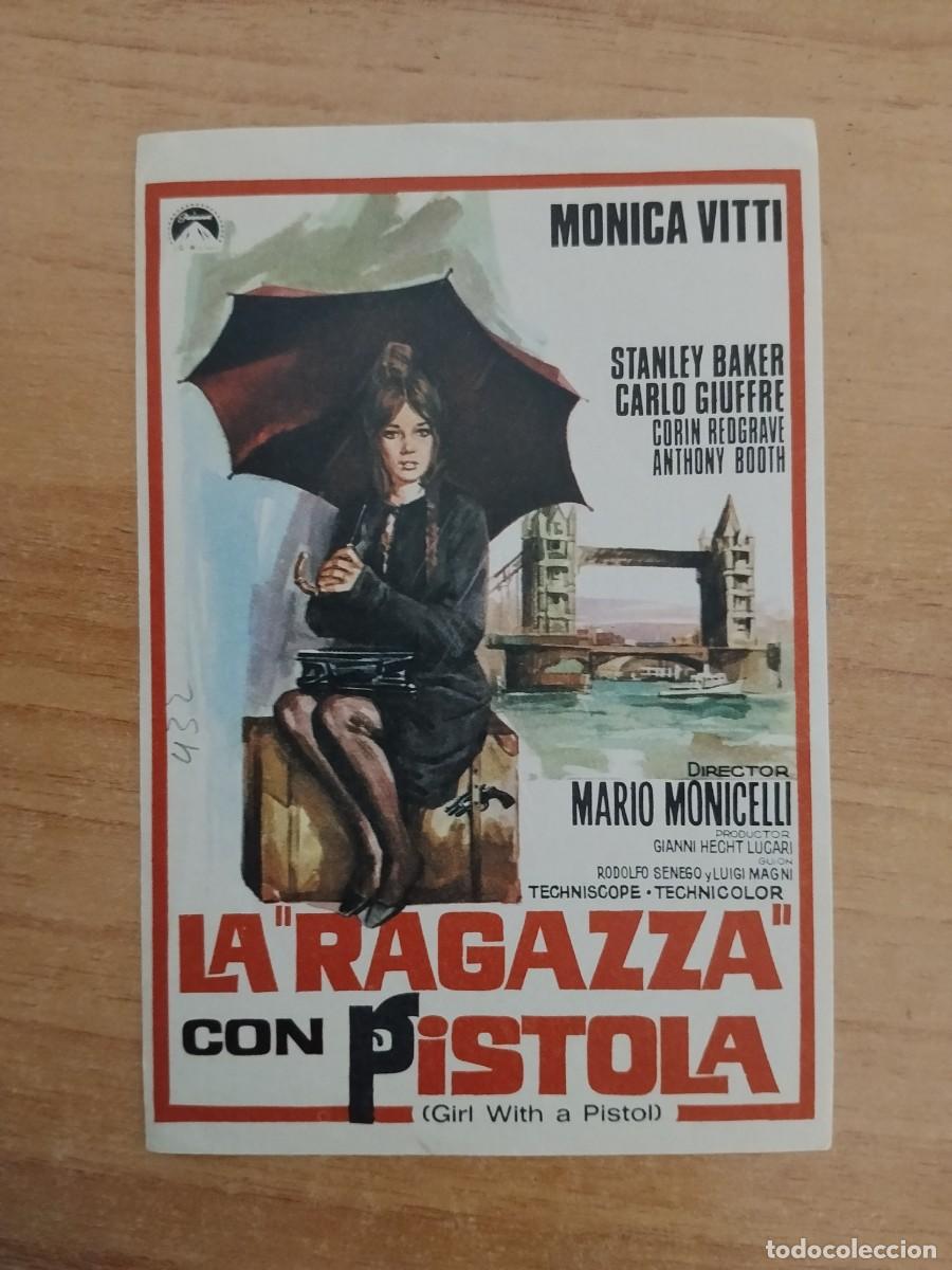 Cine: ROSA-PROGRAMA DE CINE --LA RAGAZZA CON PISTOLA - Foto 1