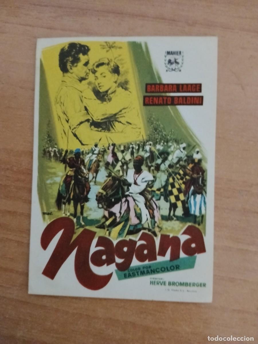  Foglietti di film di film antichi di cinema: ROSA-PROGRAMA DE CINE --NAGANA