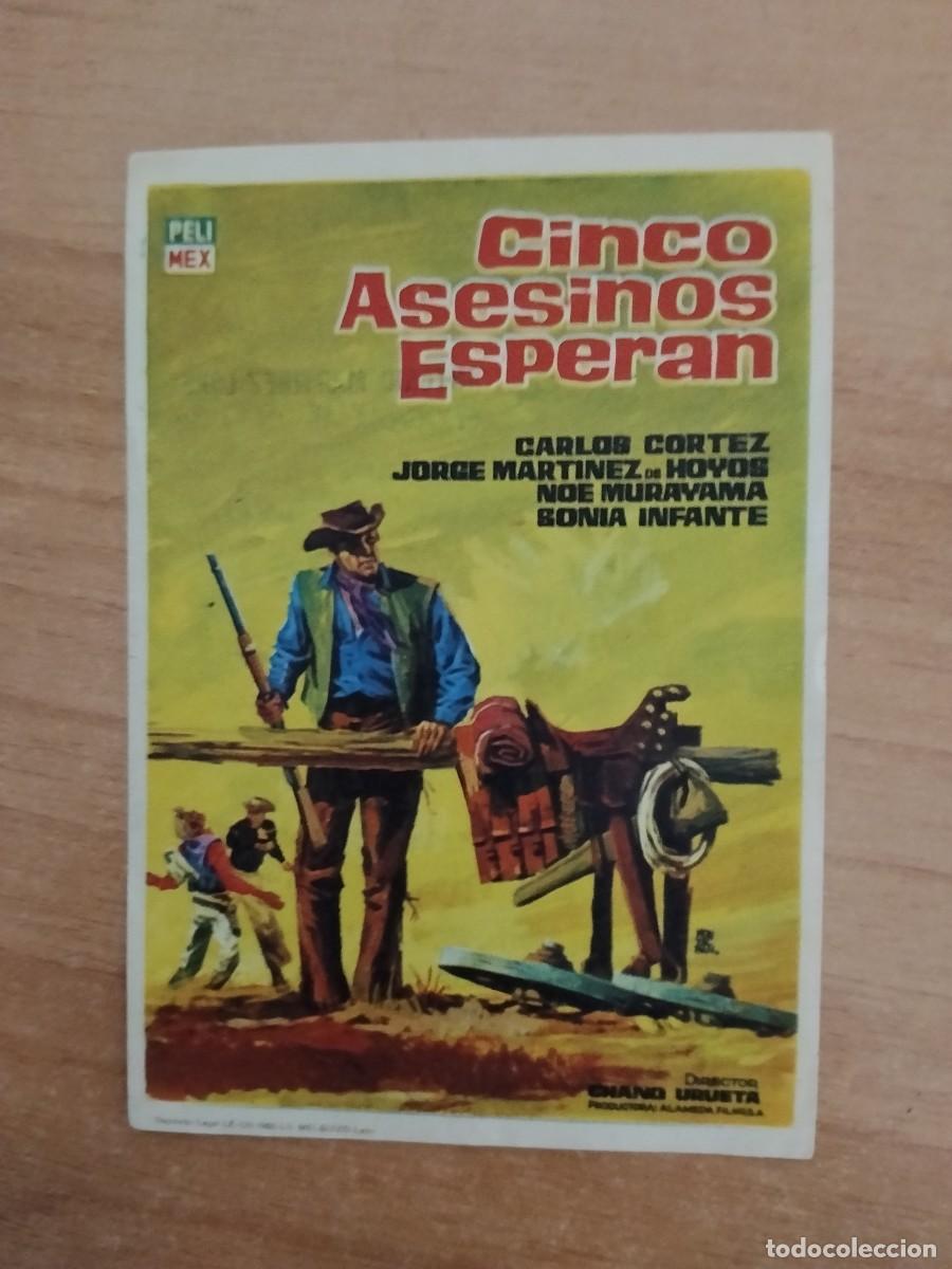 Cine: ROSA-PROGRAMA DE CINE --CINCO ASESINOS ESPERAN