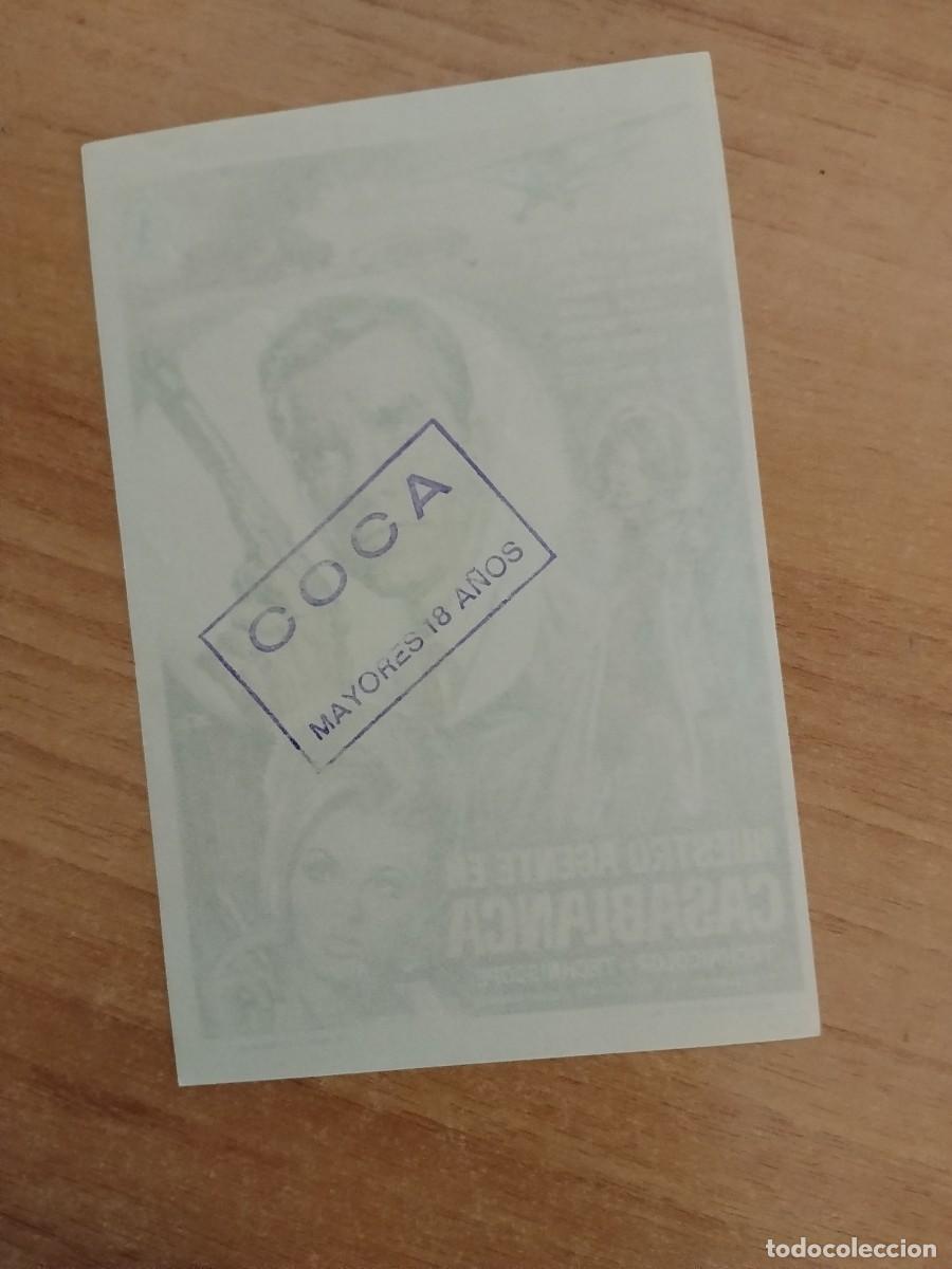 Cine: ROSA-PROGRAMA DE CINE --NUESTRO AGENTE EN CASABLANCA - Foto 2