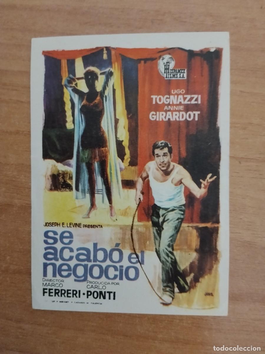 Cine: ROSA-PROGRAMA DE CINE --SE ACABO EL NEGOCIO