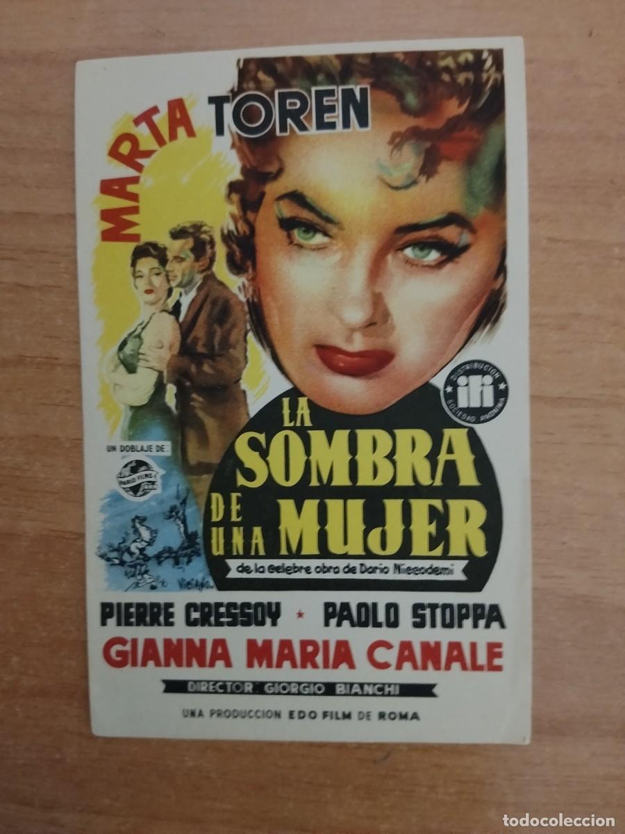 Cine: ROSA-PROGRAMA DE CINE --LA SOMBRA DE UNA MUJER