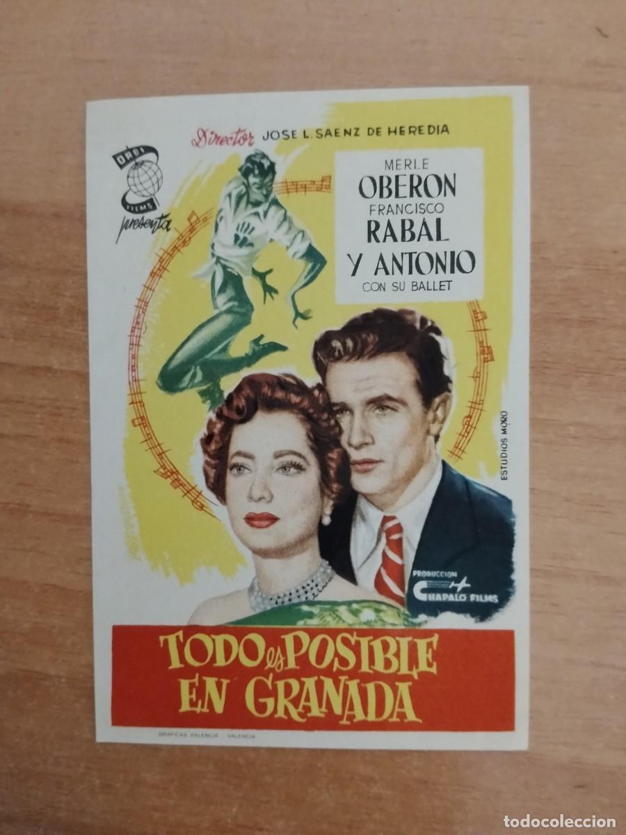 Cine: ROSA-PROGRAMA DE CINE --TODO ES POSIBLE EN GRANADA