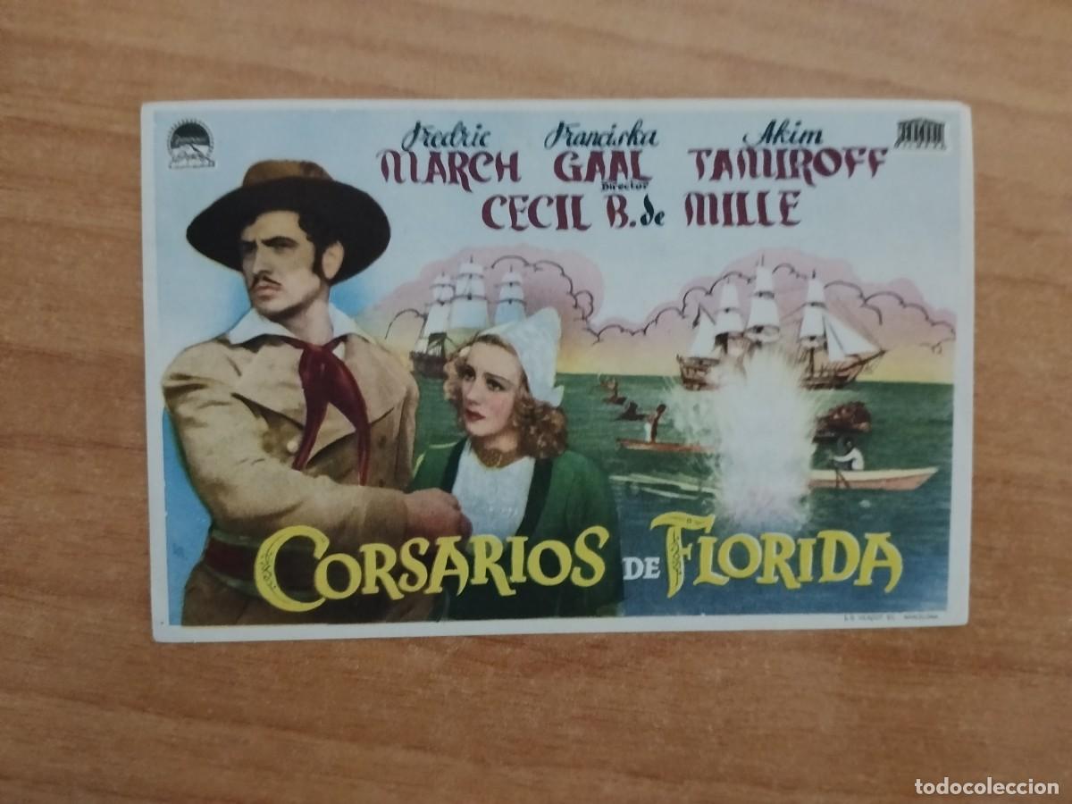Cine: ROSA-PROGRAMA DE CINE --CORSARIOS DE FLORIDA