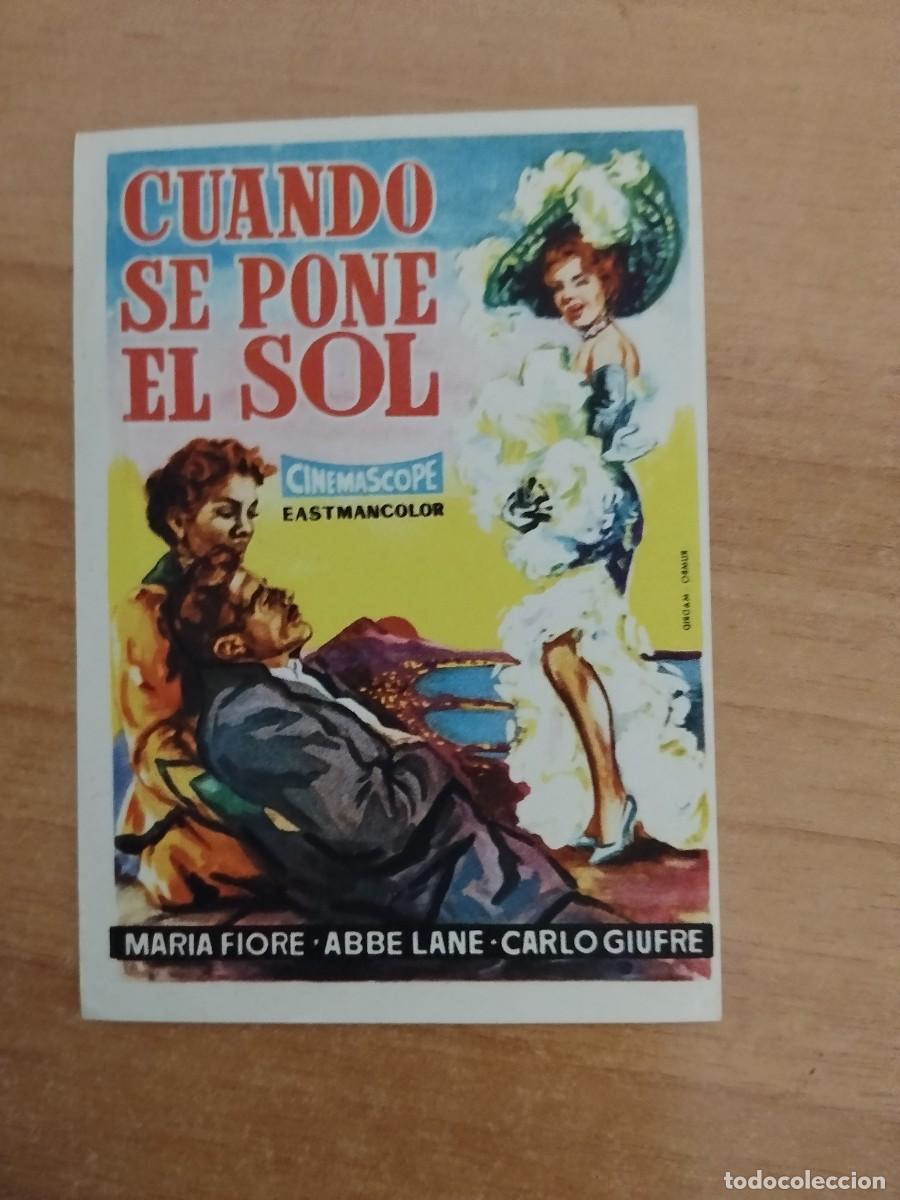 Cine: ROSA-PROGRAMA DE CINE --CUANDO SE PONE EL SOL - Foto 1