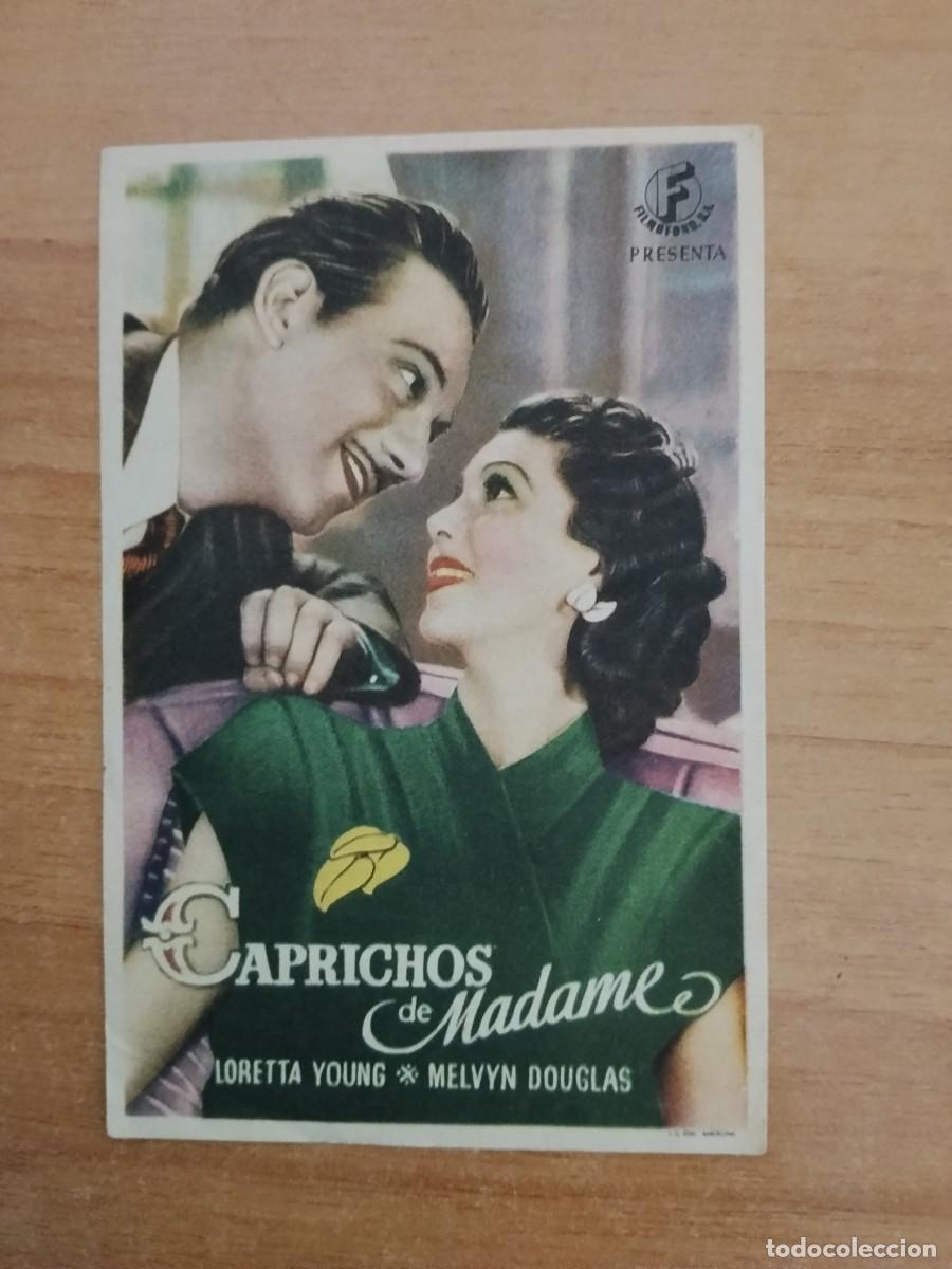 Cine: ROSA-PROGRAMA DE CINE --CAPRICHOS DE MADAME ct