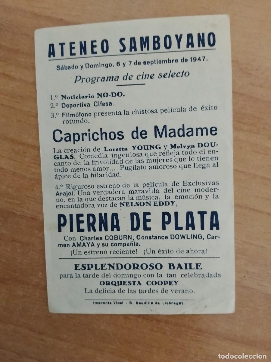 Cine: ROSA-PROGRAMA DE CINE --CAPRICHOS DE MADAME ct - Foto 2