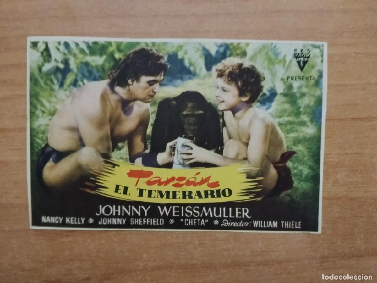 Cine: ROSA-PROGRAMA DE CINE --TARZAN EL TEMERARIO