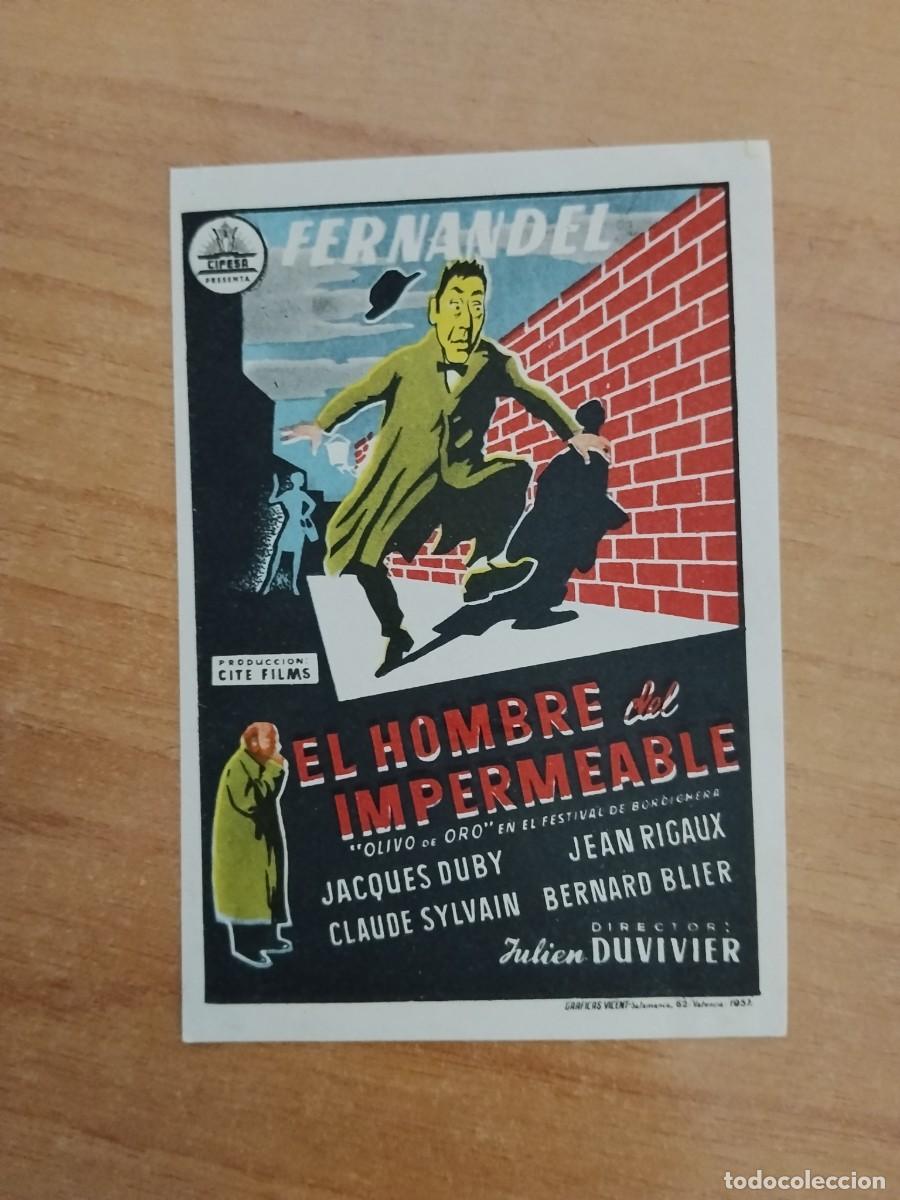 Cine: ROSA-PROGRAMA DE CINE --EL HOMBRE DEL IMPERMEABLE