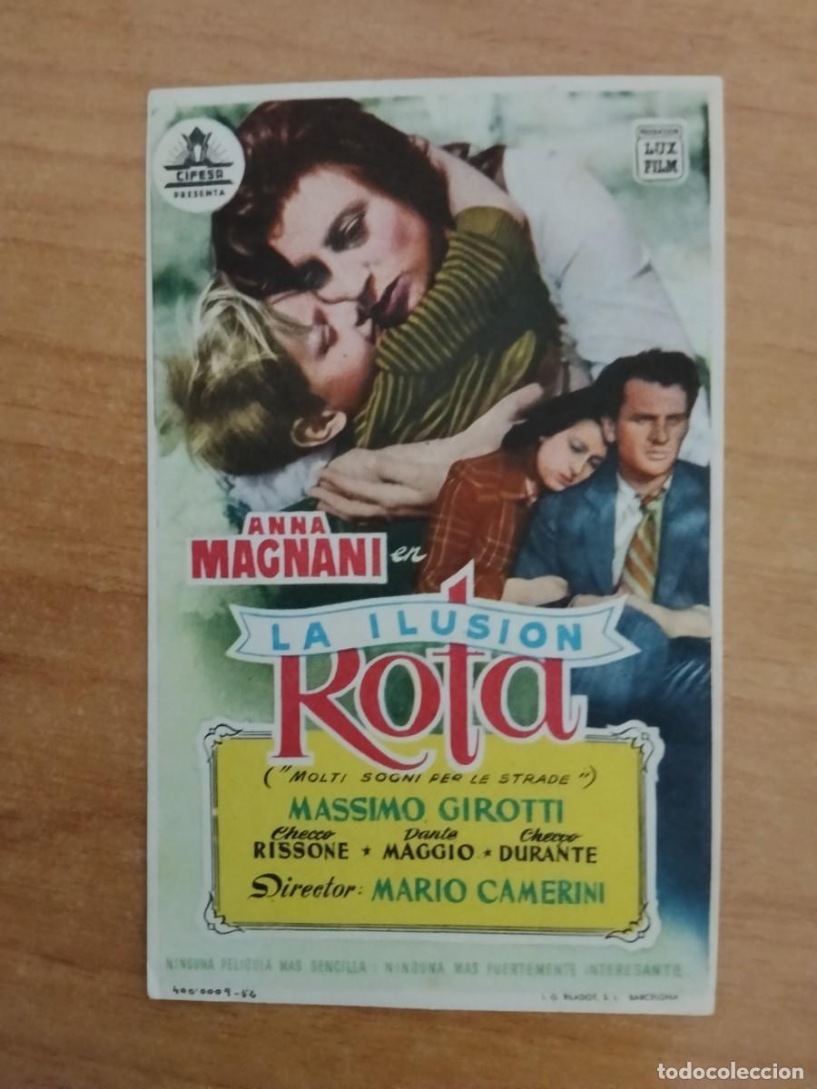 Cine: ROSA-PROGRAMA DE CINE --LA ILUSION ROTA