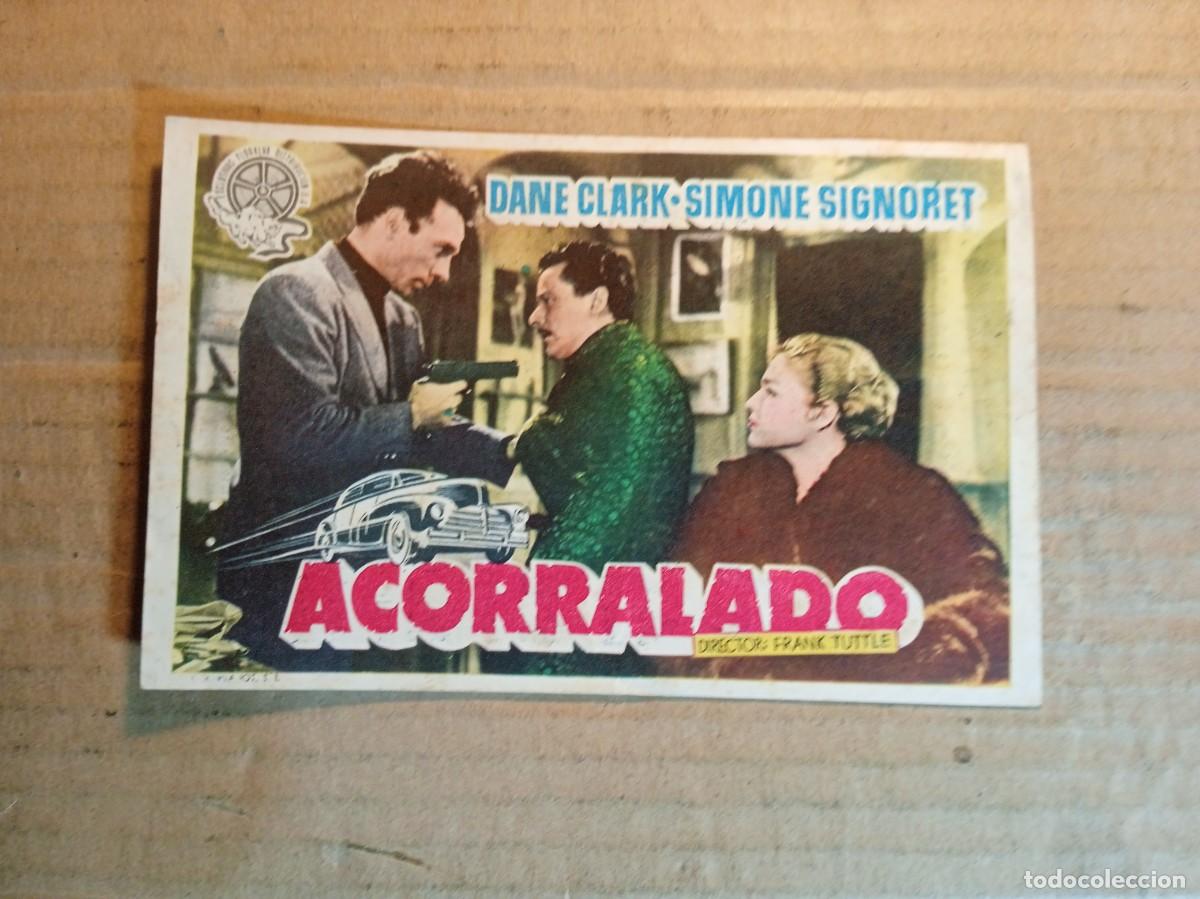 Kino: FOLLETO DE MANO CON PUBLICIDAD ACORRALADO