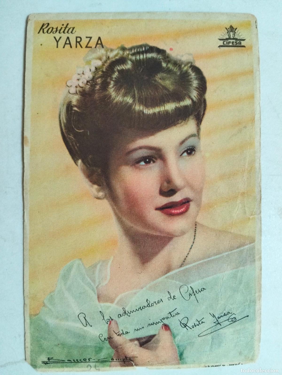 Cine: FOLLETO DE CINE, ROSITA YARZA, CIFESA