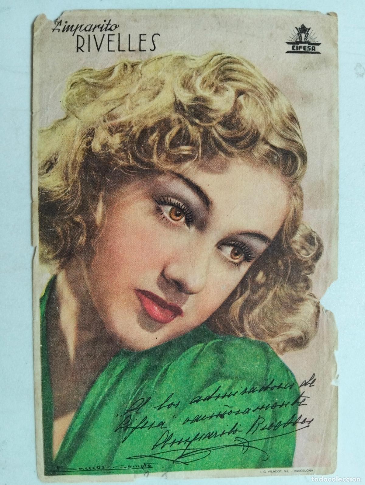 Cine: FOLLETO DE CINE, AMPARITO RIVELLES, CIFESA