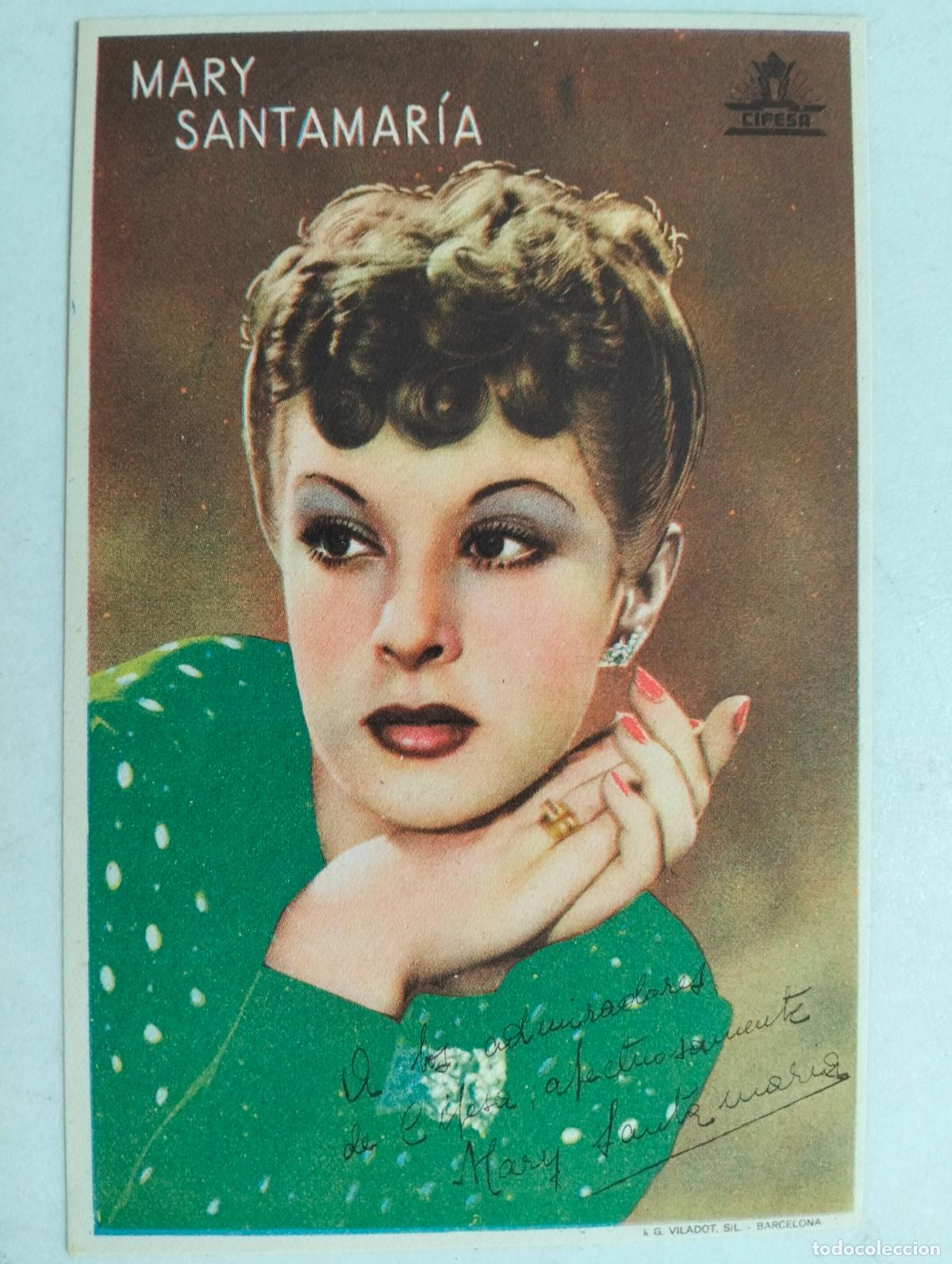 Cine: FOLLETO DE CINE, MARY SANTAMARIA, CIFESA