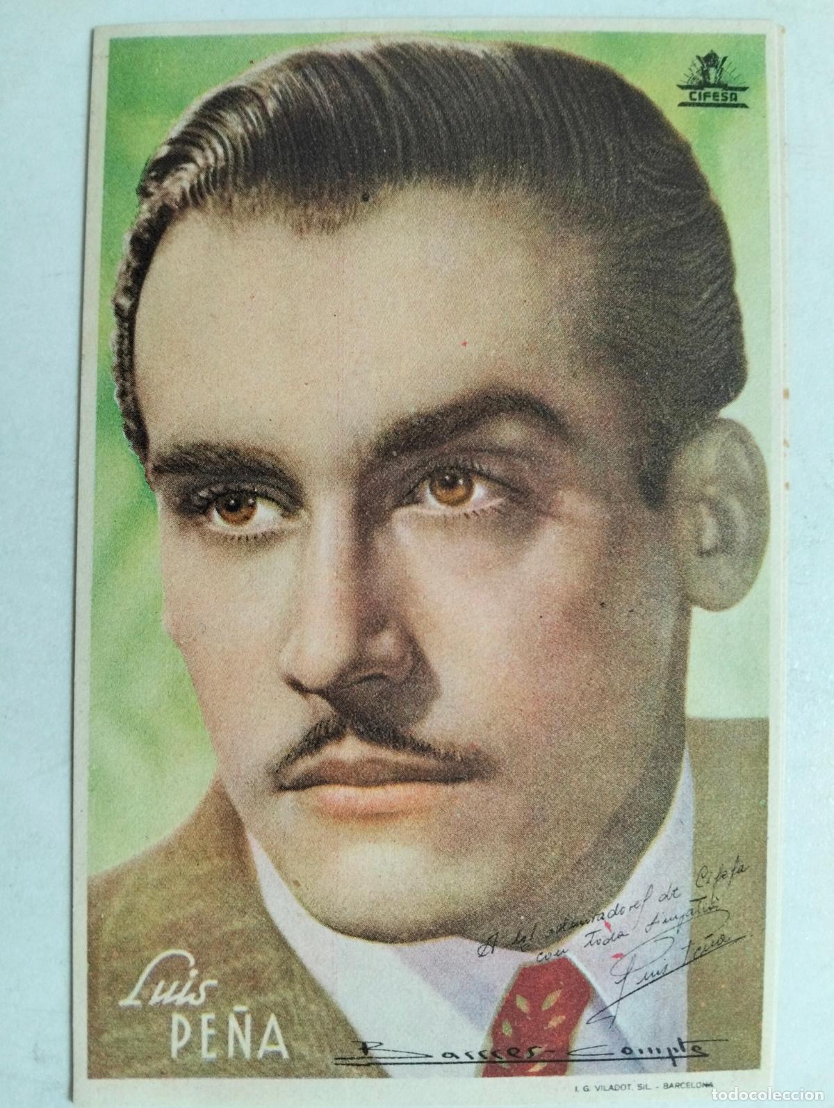 Cine: FOLLETO DE CINE, LUIS PE&Ntilde;A, CIFESA