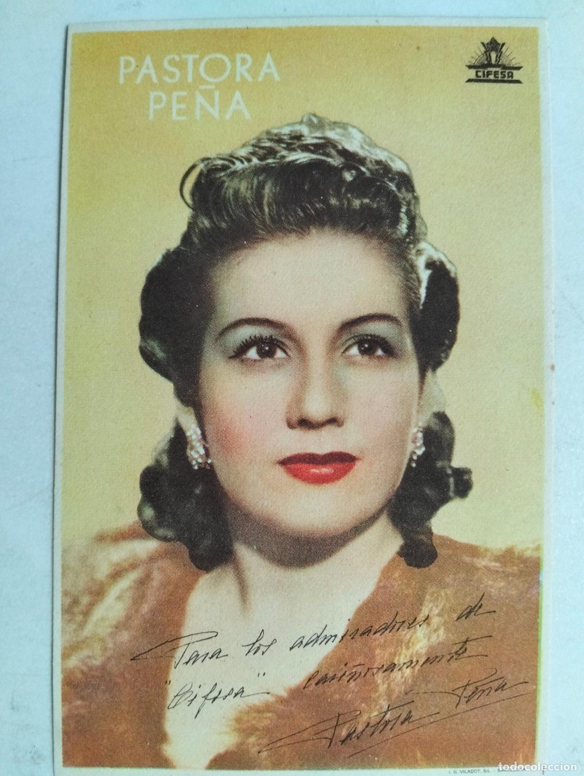 Cine: FOLLETO DE CINE, PASTORA PE&Ntilde;A, CIFESA