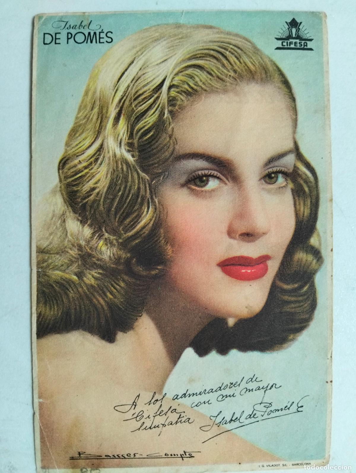 Cine: FOLLETO DE CINE, ISABEL DE POMES, CIFESA