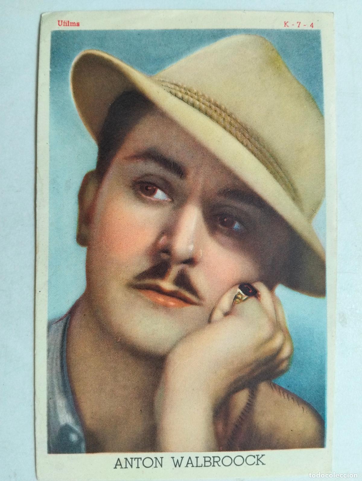 Cine: FOLLETO DE CINE, ANTON WALBROOCK
