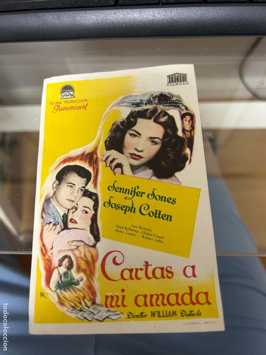 Cine: &ordm;296 cartas a mi amada sin publicidad buen estado