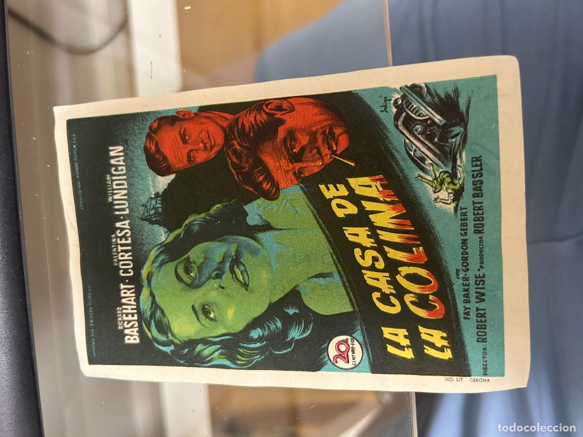 Cine: &ordm;302 la casa de la colina cine monterrosa con publicidad buen estado