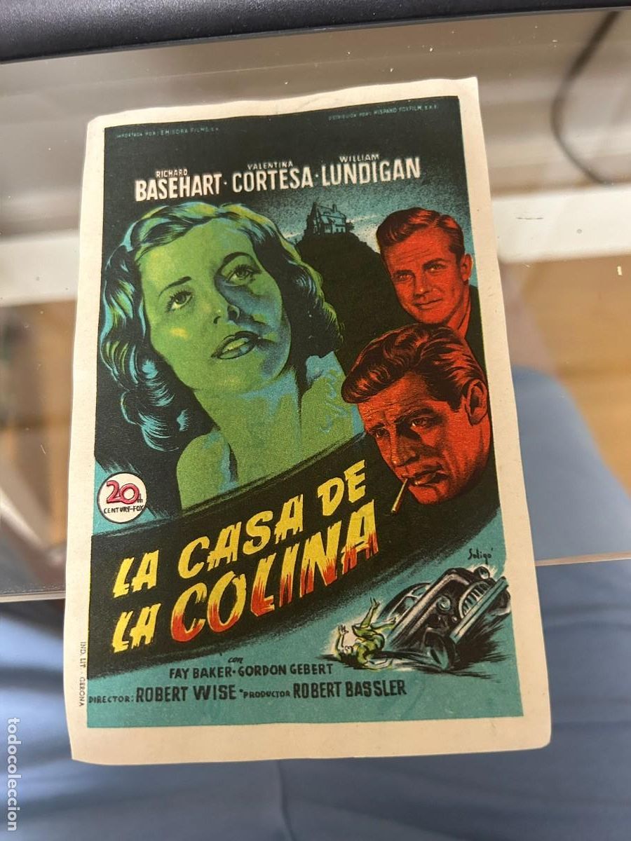Cine: &ordm;302 la casa de la colina cine monterrosa con publicidad buen estado